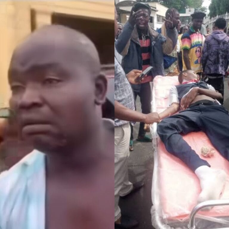 Father of student shot dead by police in Ibadan explains why he drove against traffic