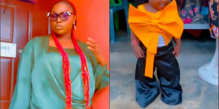 Mother regrets relying on tailor to design daughter’s outfit.