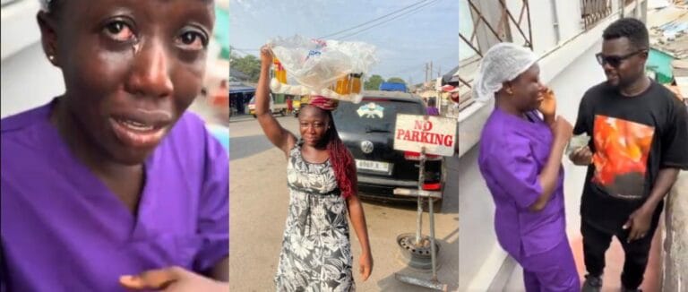 A Nurse’s Tears of Joy: From Sachet Water Vendor to Renewed Hope